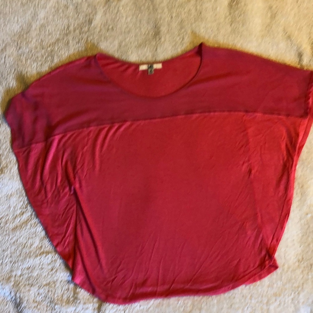 Pink “butterfly” top